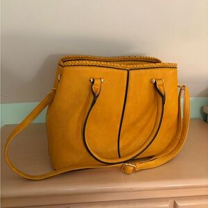 Chic Mustard Tote Bag
